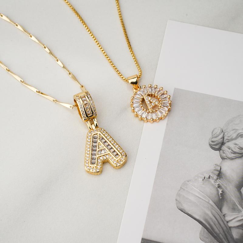 Collares con Inicial – Pack de 2 unidades
