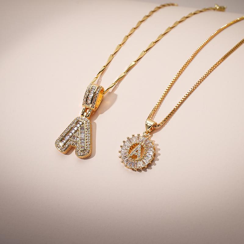 Collares con Inicial – Pack de 2 unidades