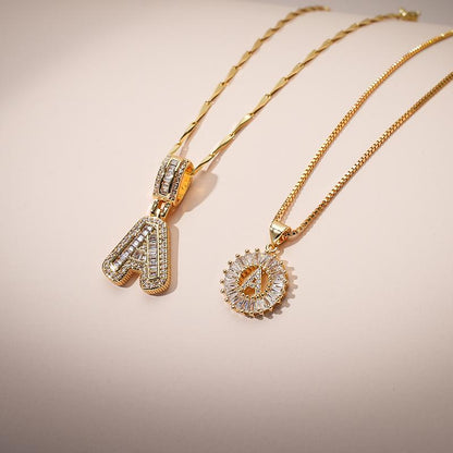 Collares con Inicial – Pack de 2 unidades