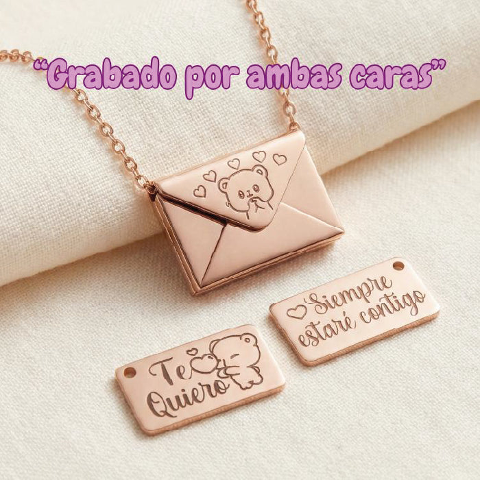 Collar Carta de Amor para Nietas