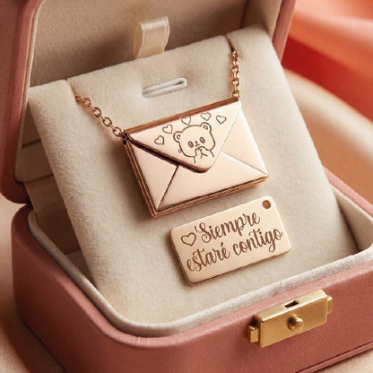 Collar Carta de Amor para Nietas
