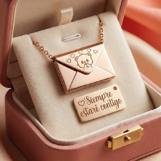 Collar Carta de Amor para Nietas