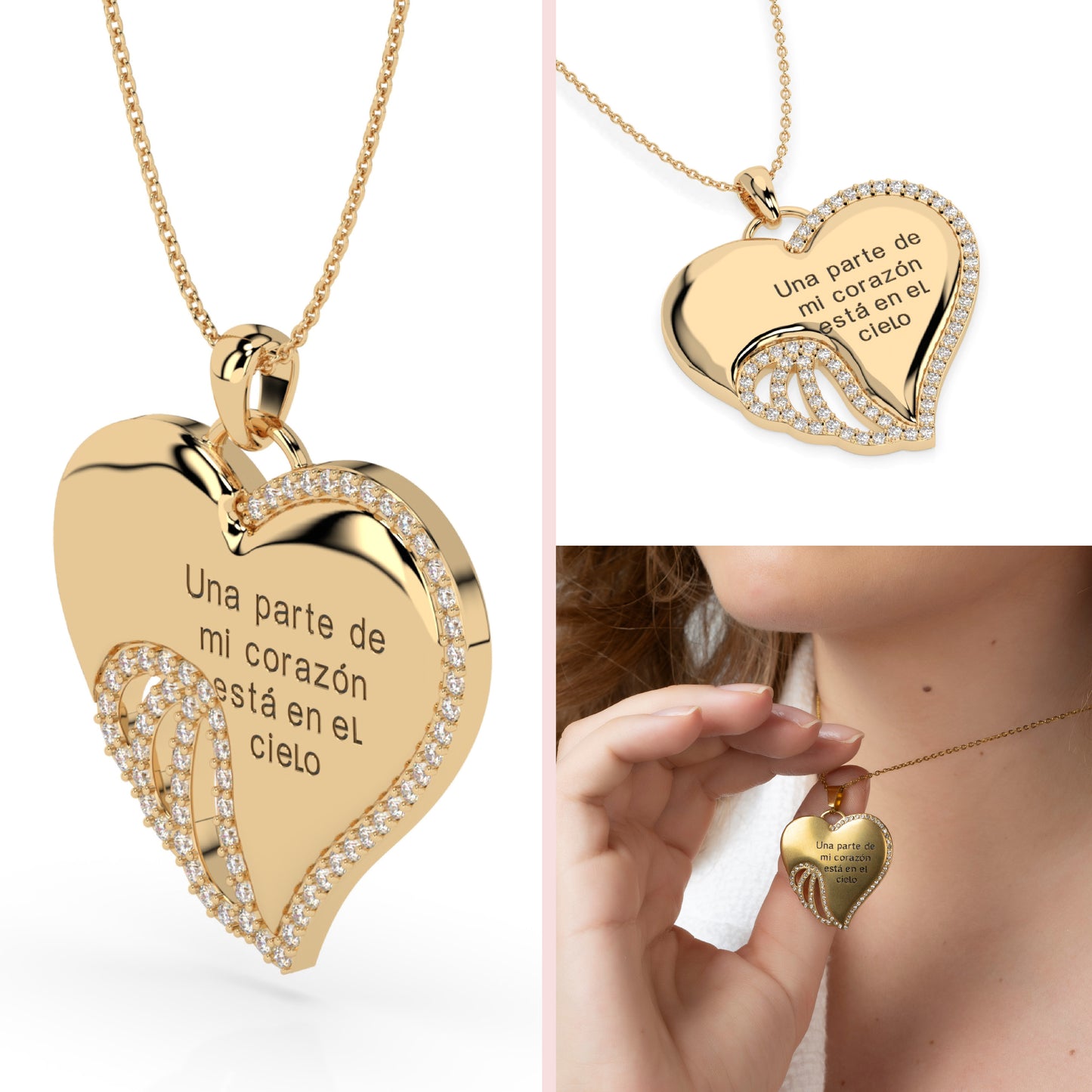 Collar Un Trozo de Mi Corazón